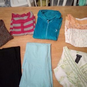 Lot of 7 Size 16 GIRL'S Top/Dress/Pants/sweater
